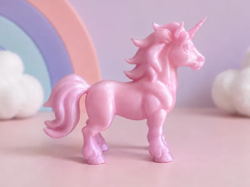 Statuetta giocattolo Unicorno