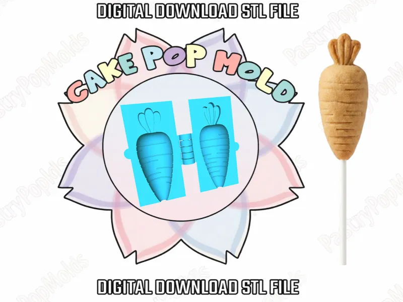 Carrot Cake Pop Mold