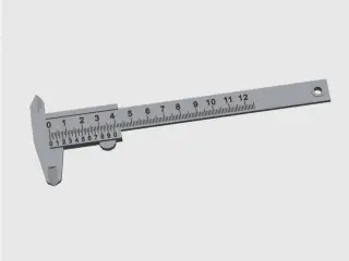 Vernier Caliper Measuring Tool