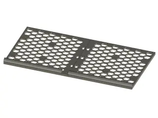 Mountable keyboard Plate