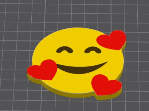 love emoji magnet