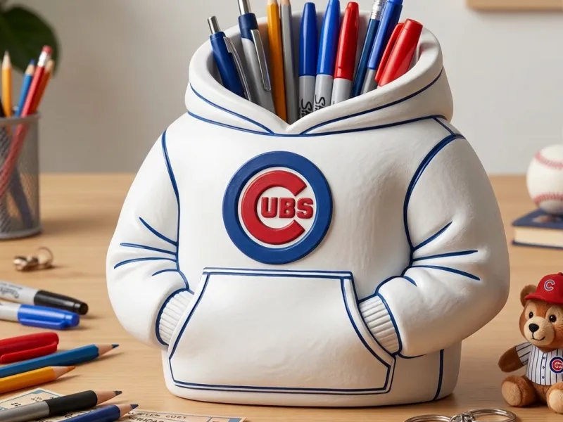 CHICAGO CUBS HOODIE PEN HOLDER
