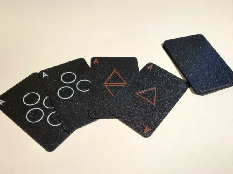 3D Printable Playing Cards
