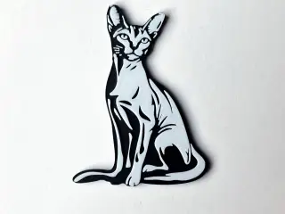 Abyssinian Cat Magnet