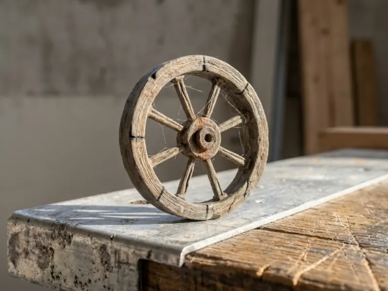Miniature terrain Rueda_Carro