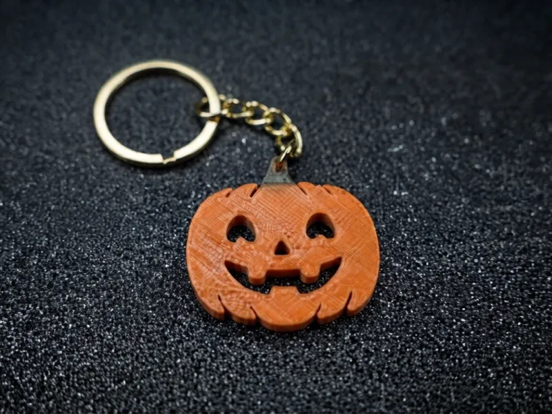 Portachiavi Zucca di Halloween