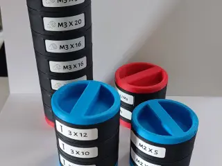 Twist to open container. No support needed!