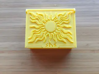 Sistema solar caja El Sol. - Solar system The Sun.
