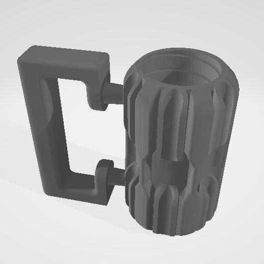 Golf club holder with cap