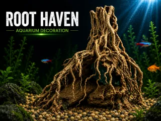 Root Structure Aquarium Decoration