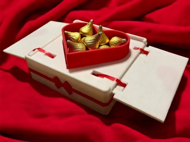 Ascending Heart Box - Valentine's 3D Printable Box