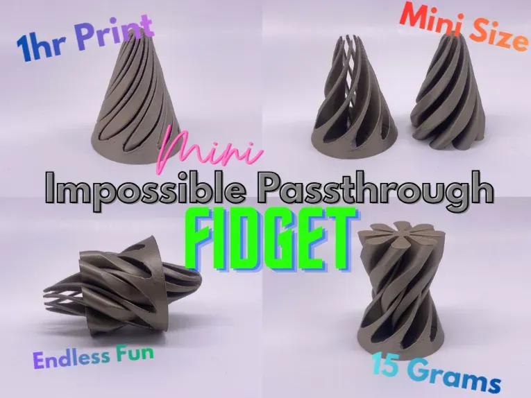 Mini Impossible Passthrough Fidget