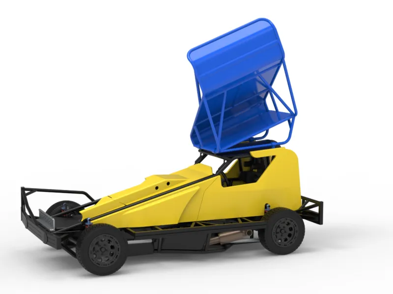 BriSCA Formula 1 Stock Car for Dirt Version 2 Scale 1:25