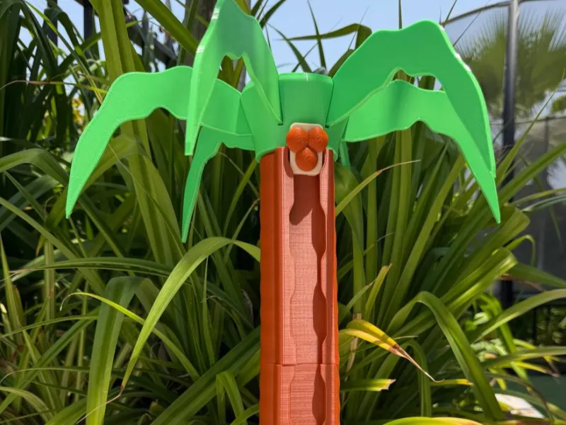 Letter Palm Tree — climbing alphabet toy