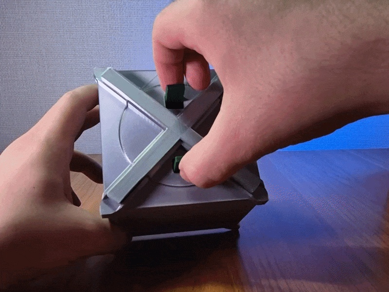 Orbit Vault locking keepsake box
