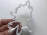 Dancing unicorn cookie cutter-0