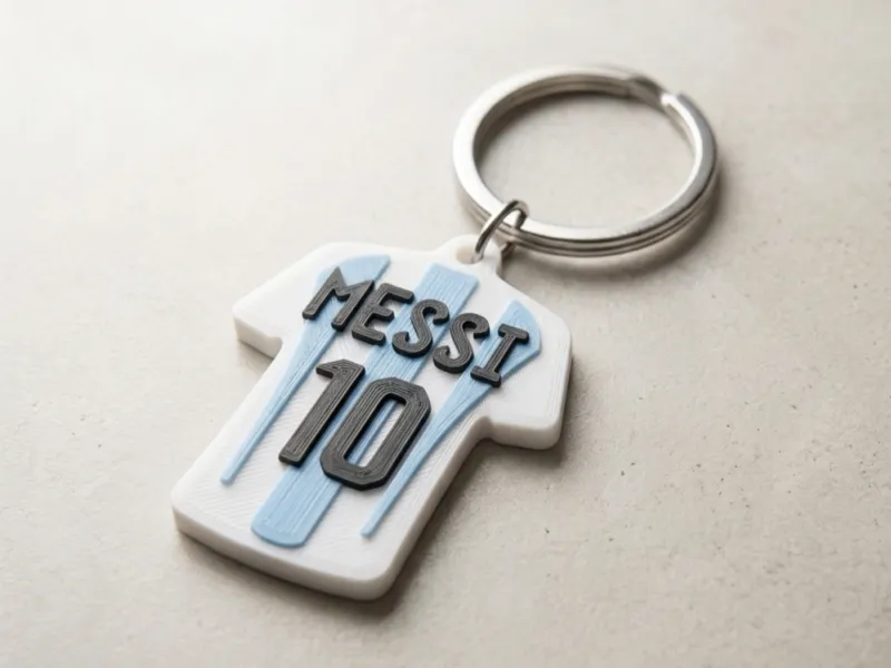 Messi keychain