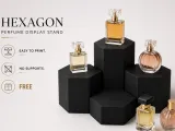 Hexagon Perfume Display Stand Set-0