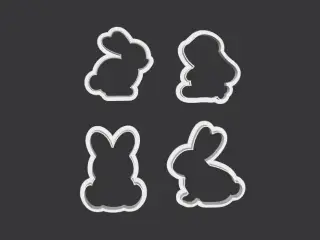 Hasen Ausstecher Ostern