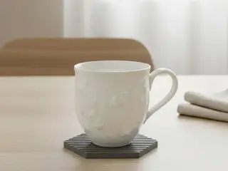 Minimal Hexagonal Cup Coaster