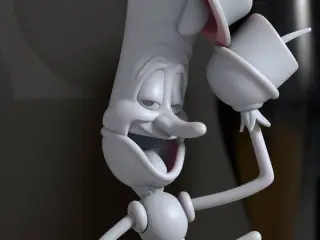 Lumiere Fan Art Sculpture | Beauty and the beast
