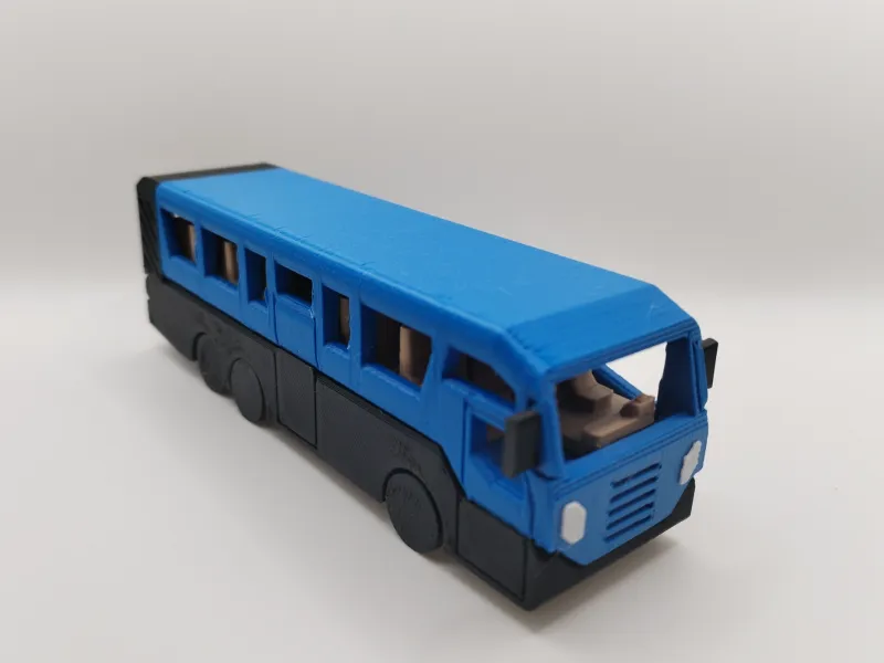 Coach bus - Cargo opening - Print in place parts