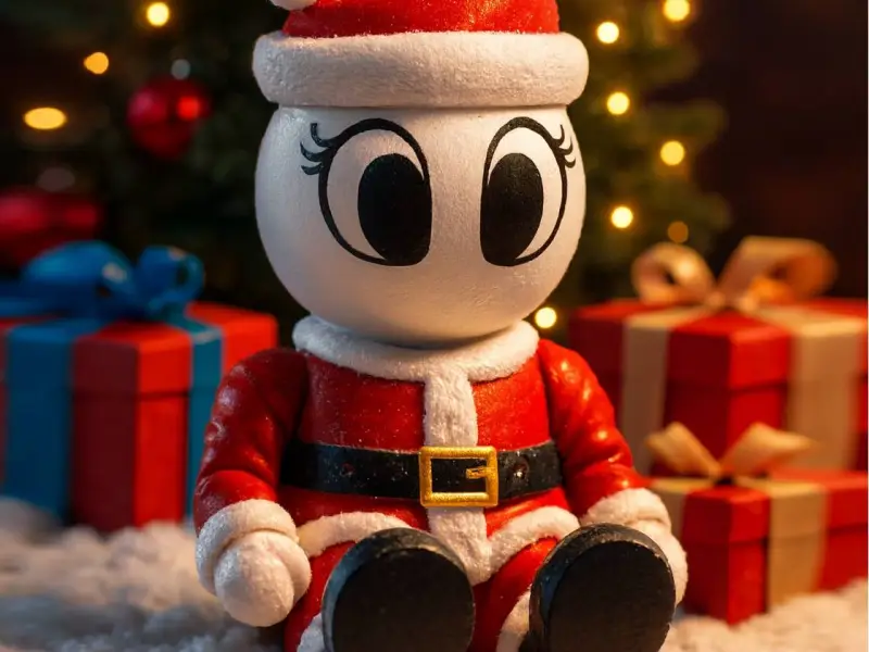 CiCi Babbo Natale completamente snodabile