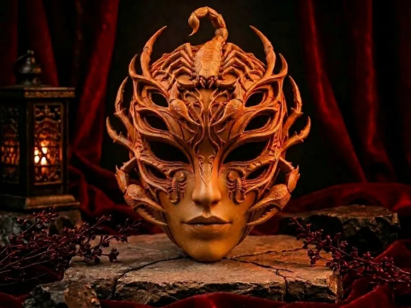 Scorpion Queen Mask