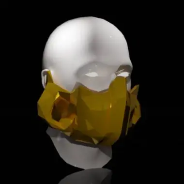 Low-Poly Rebreather Mask-1