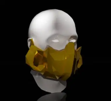 Low-Poly Rebreather Mask-1