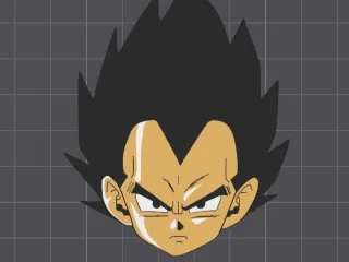 vegeta llavero