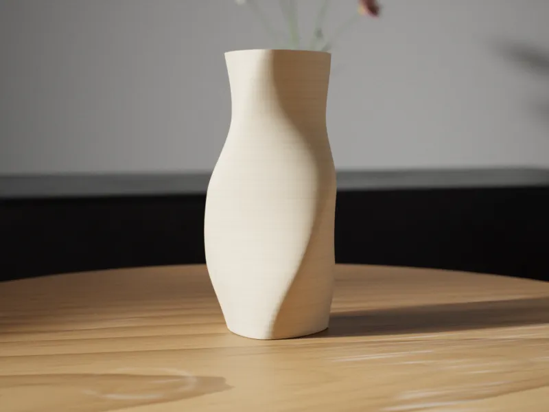 Constant Width Vase - Modern Three-Cornered, 160 mm