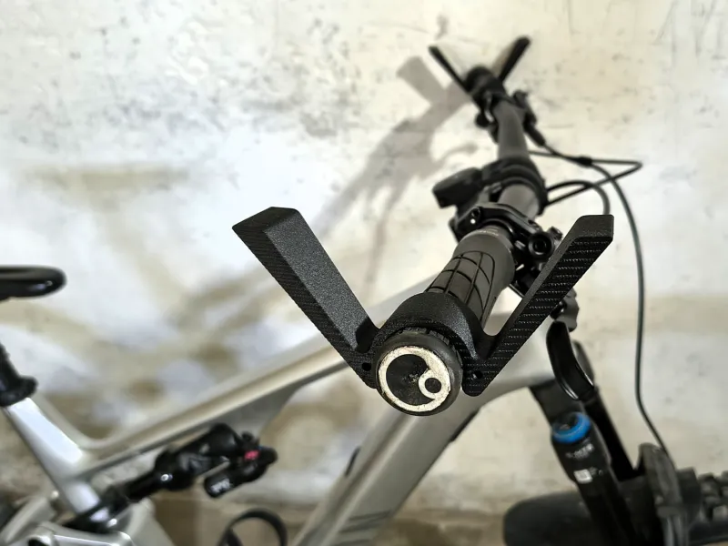 Suporte para virar uma bicicleta