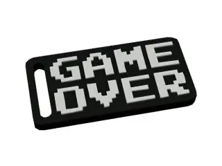 Llavero de Game Over