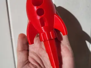 Rocket with Telescopic Flame