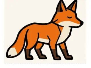 Fox key chain