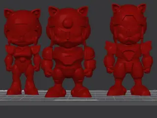 Samurai Pizza cats