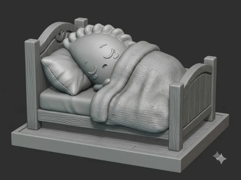 empanada durmiendo
