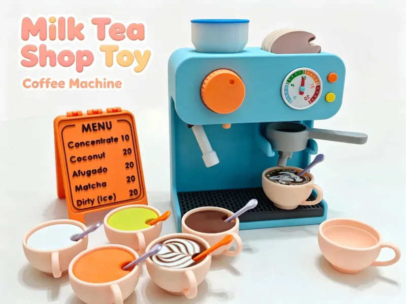 Gesimuleerde Koffiemachine · Melktheewinkel Huisinrichtingsset
