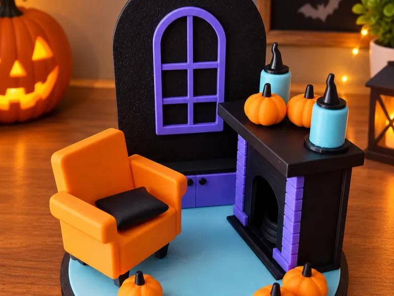 Halloween room