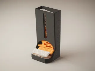 Mini Bag Clips with Holder