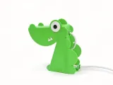 Quick-Print Origami Crocodile Night Lamp Ornament-0