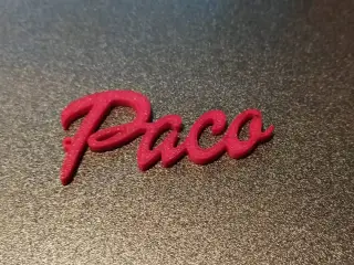 LLAVERO PACO