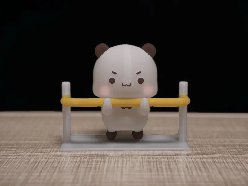 情侣熊系列-引体向上一二（Couple Bear-pull-up Yier）