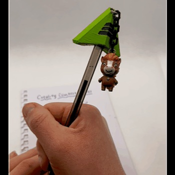 Creality Maker Pen Cap with Year of Horse Charm