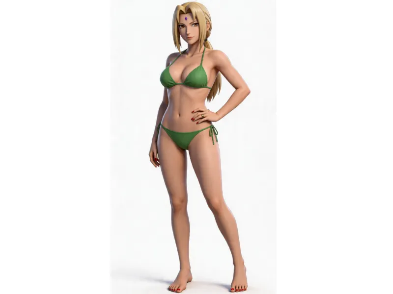 Tsunade en bikini