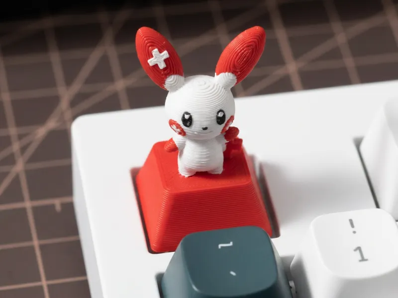 Plusle – Pokémon Mechanical Keyboard Keycap