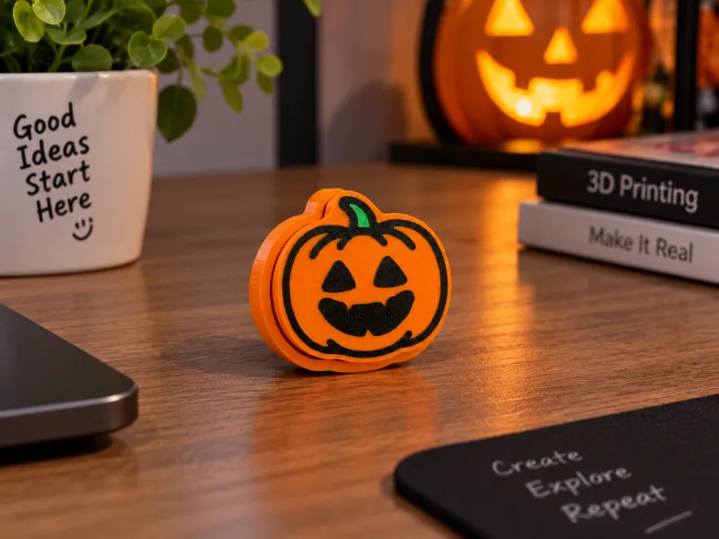 Abóbora Clicker de Halloween