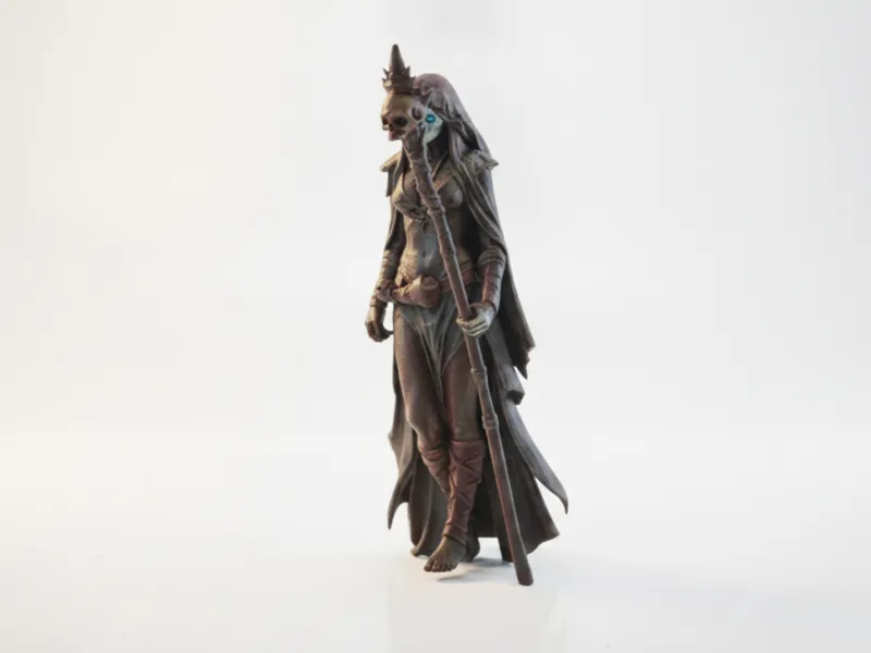 Huntress Warrior Figurine Fantasy 3D Printable