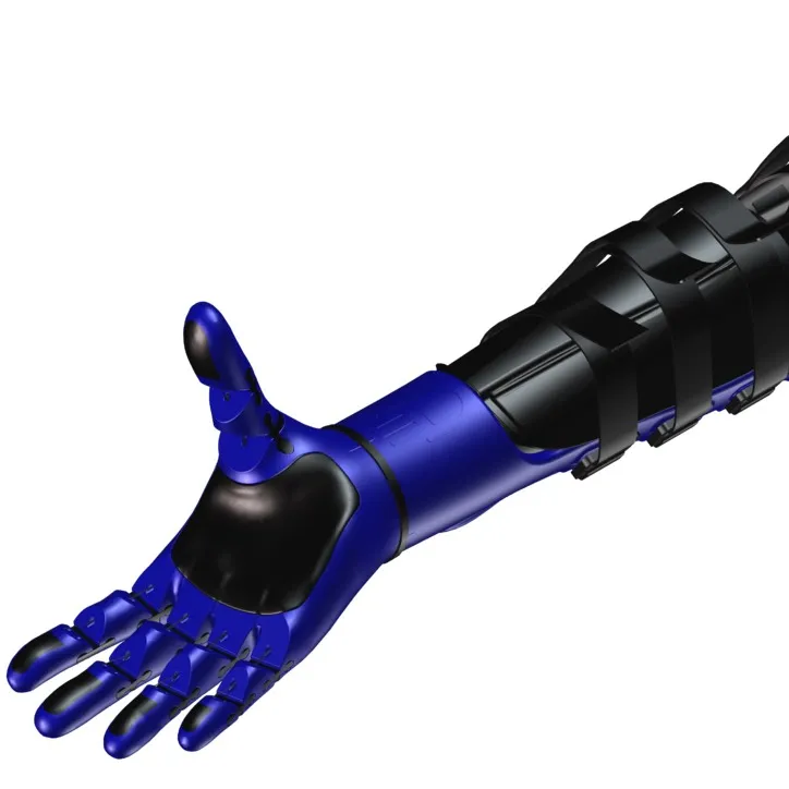 Kinetic Arm by Free 3D Hands Org